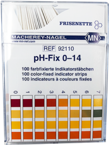 pH indikatorsticks til bestemmelse af pH-værdi